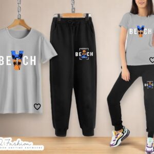 Girls Summer Printed Tracksuit