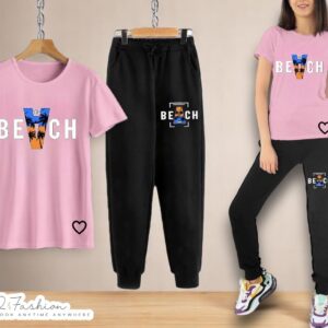 Girls Summer Printed Tracksuit