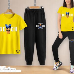 Girls Summer Printed Tracksuit