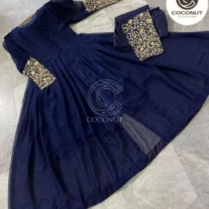 Both Sided Embroidered on Sleeves & Trouser 2PCs