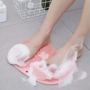Silicone Back Scrubber Soft Loofah Bath Body/Foot & Hand Exfoliating Massage